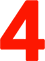 image of a number 4